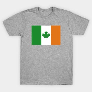 Canada - Ireland Flag Mashup T-Shirt